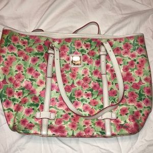 Dooney & Bourke floral tote bag